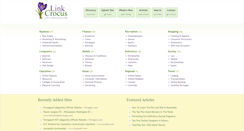 Desktop Screenshot of linkcrocus.com